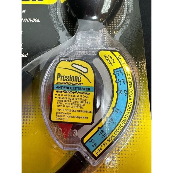 Prestone Antifreeze Coolant Tester Hydrometer AF1420 New NOS - Picture 7 of 12
